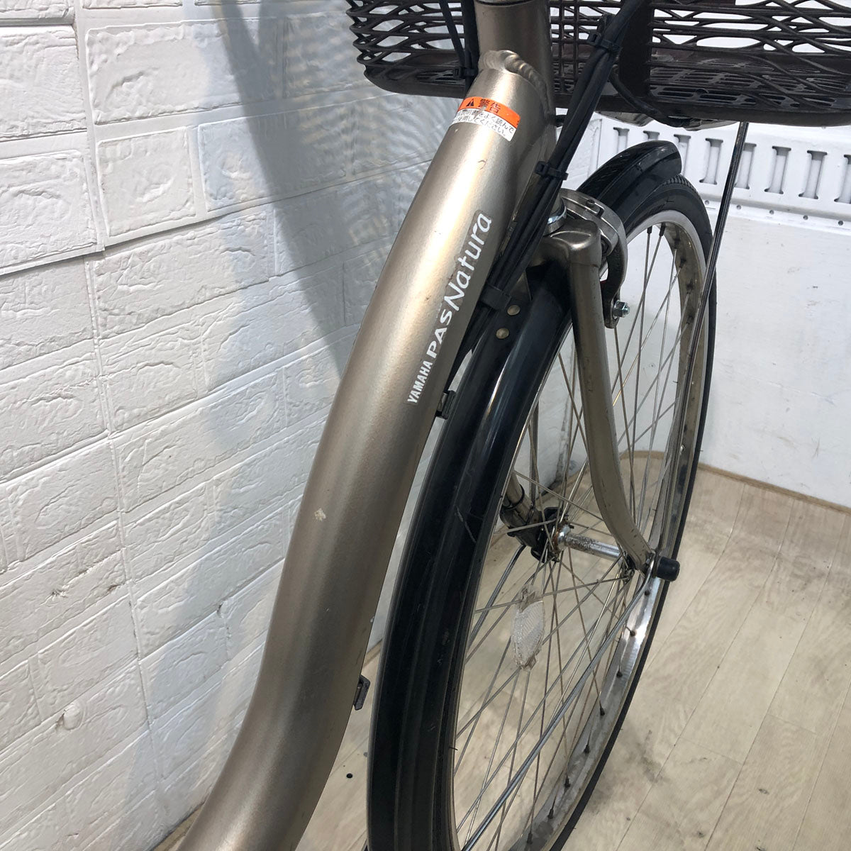 中古電動自転車 ヤマハ PAS ナチュラ L ゴールド 26インチ YD095 – e