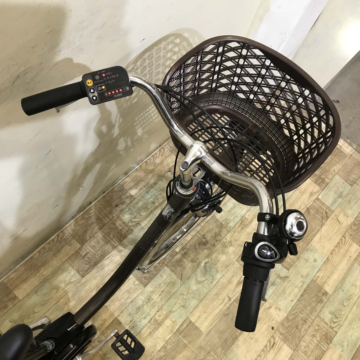 中古電動自転車  パナソニック ビビ SX ブラウン 26インチ KC057