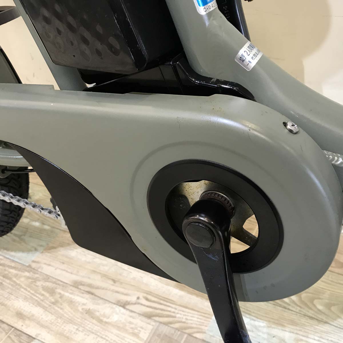 中古電動自転車 パナソニック ギュットアニーズ グリーン 20インチ KH044