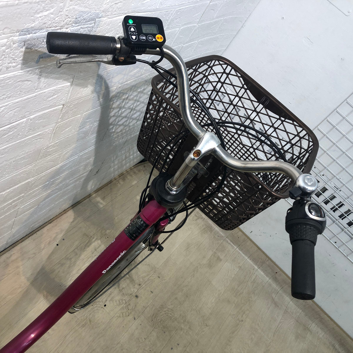 中古電動自転車 パナソニック ビビ EX ピンク 26インチ YD097