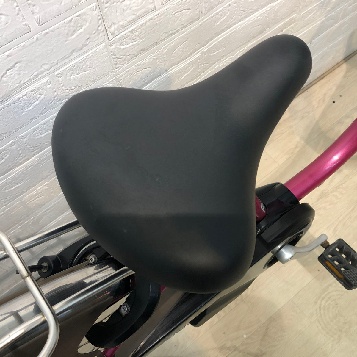 中古電動自転車 パナソニック ビビ EX ピンク 26インチ YD097