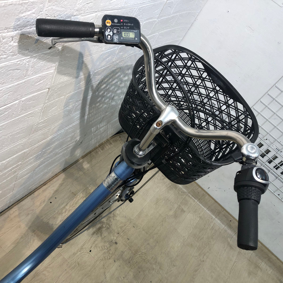 中古電動自転車 パナソニック ビビ DX ブルー 26インチ YD098 – e-CHARIty