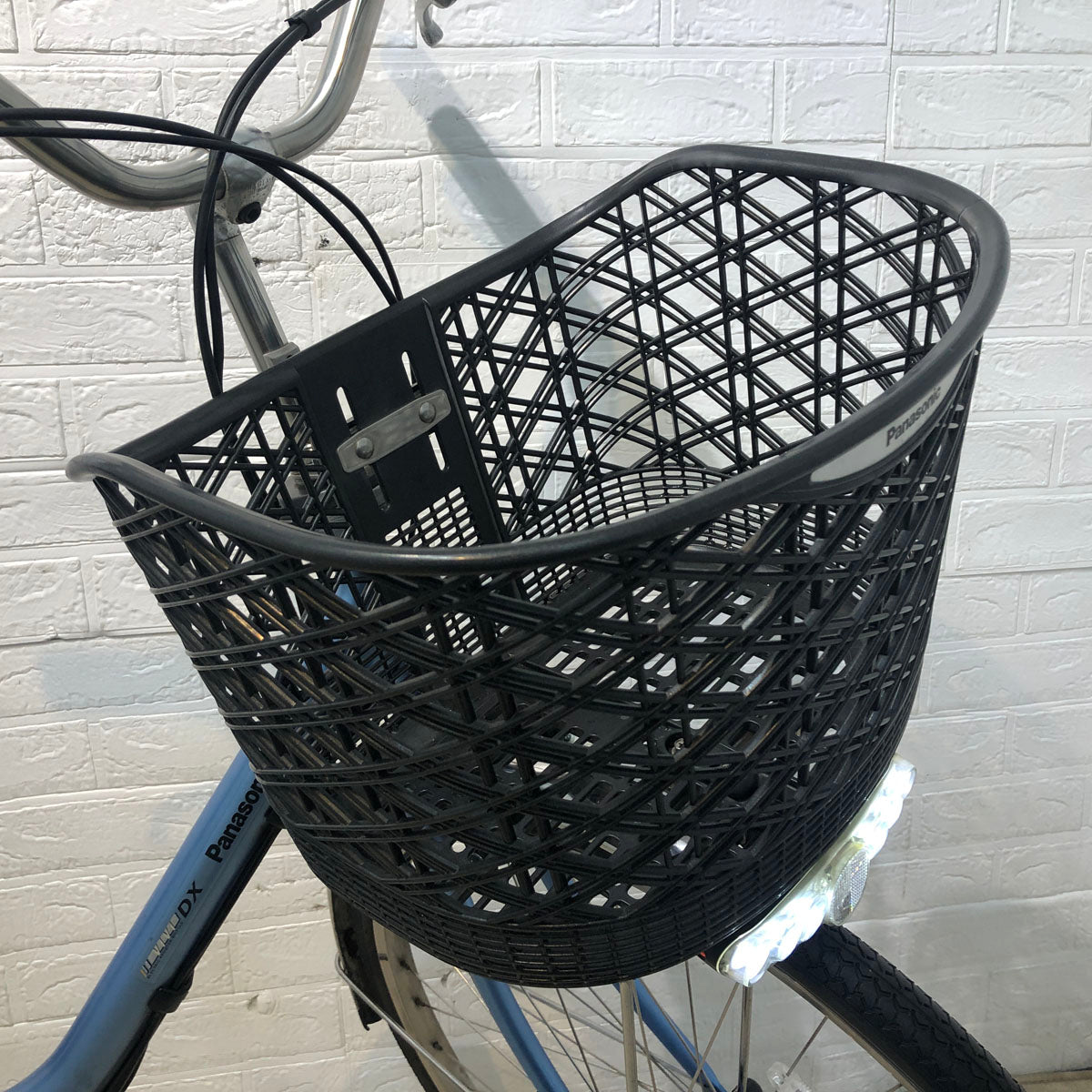 中古電動自転車 パナソニック ビビ DX ブルー 26インチ YD098