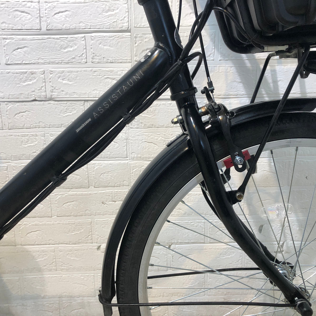 中古電動自転車 ブリヂストン アシスタ ユニ ブラック 24インチ YD099 