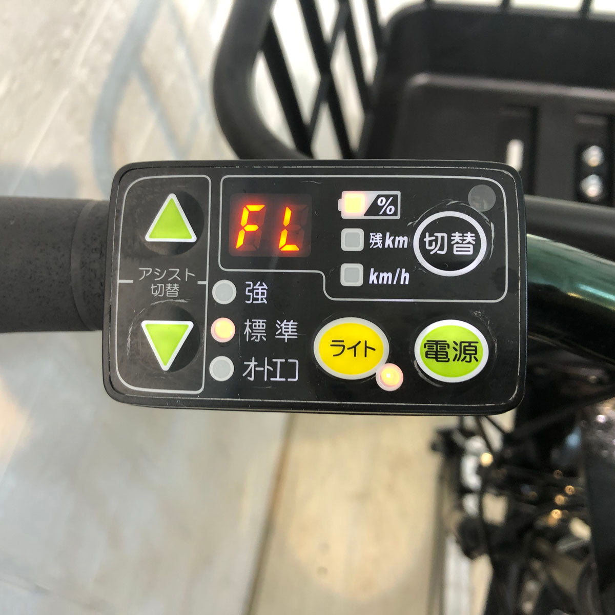 中古電動自転車 ブリヂストン アシスタ ユニ ブラック 24インチ YD099 