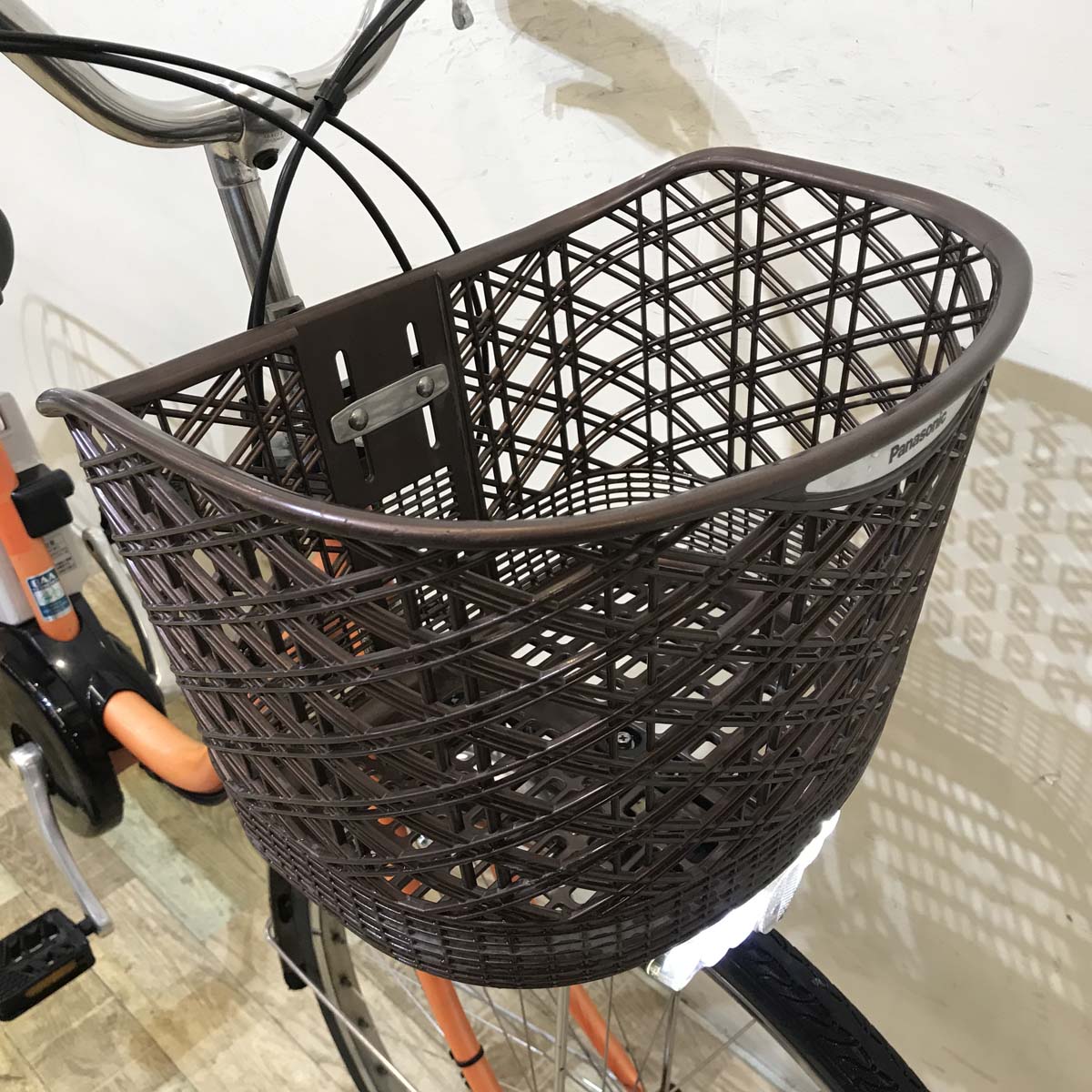 中古電動自転車  パナソニック ビビ DX オレンジ 26インチ KC060 