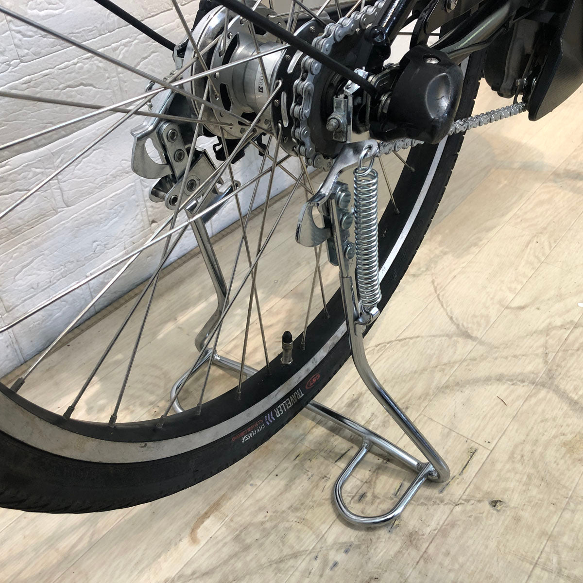 中古電動自転車 ブリヂストン アシスタ ユニ ブラック 24インチ YD099 