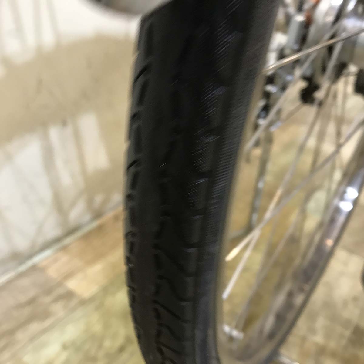 中古電動自転車  パナソニック ビビ DX オレンジ 26インチ KC060 