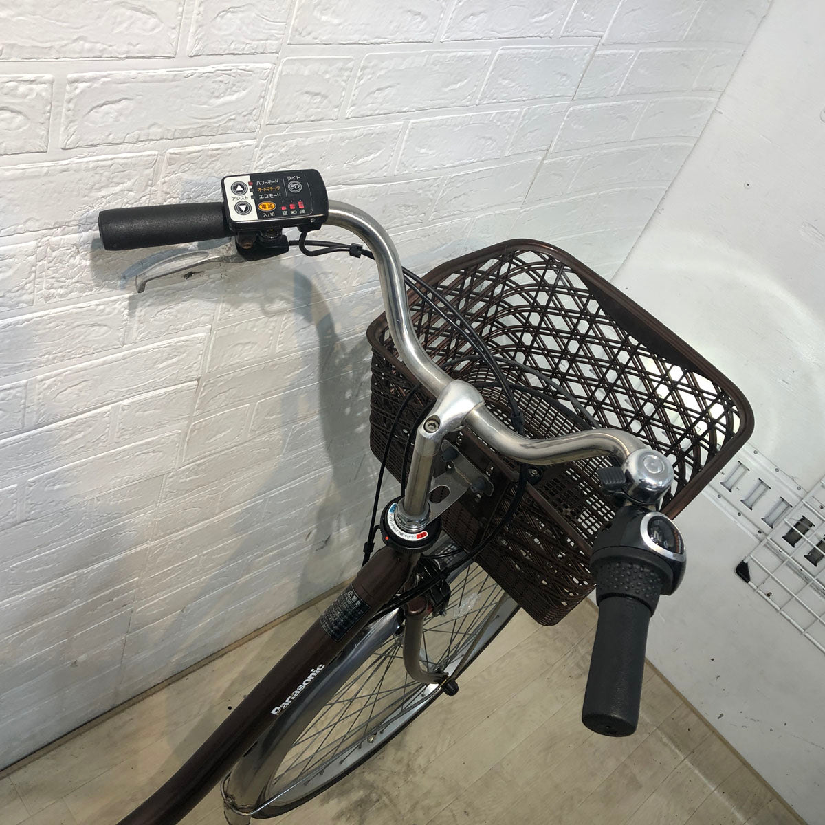 中古電動自転車 パナソニック ビビ SX ブラウン 26インチ YD100 