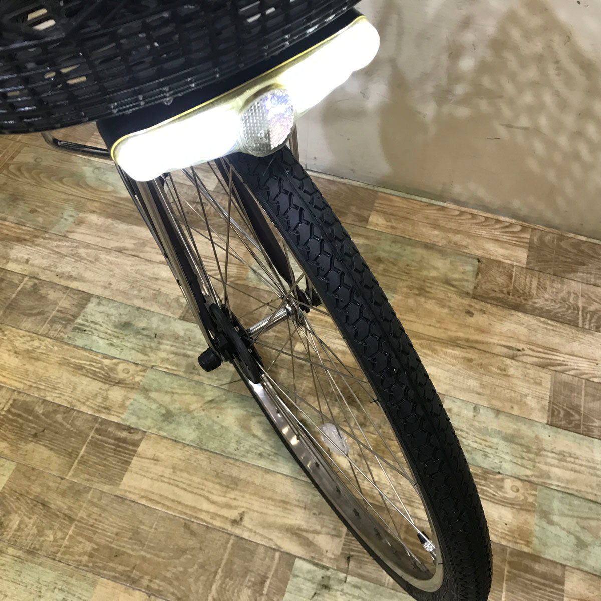 中古電動自転車 パナソニック ビビ DX パープル 26インチ KC061