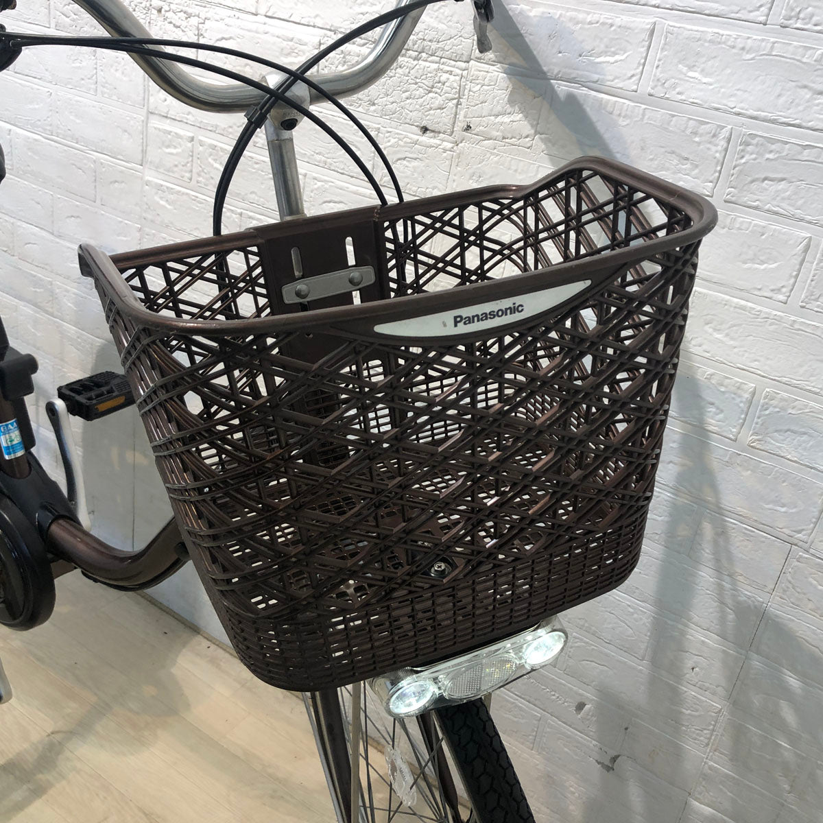 中古電動自転車 パナソニック ビビ SX ブラウン 26インチ YD100 