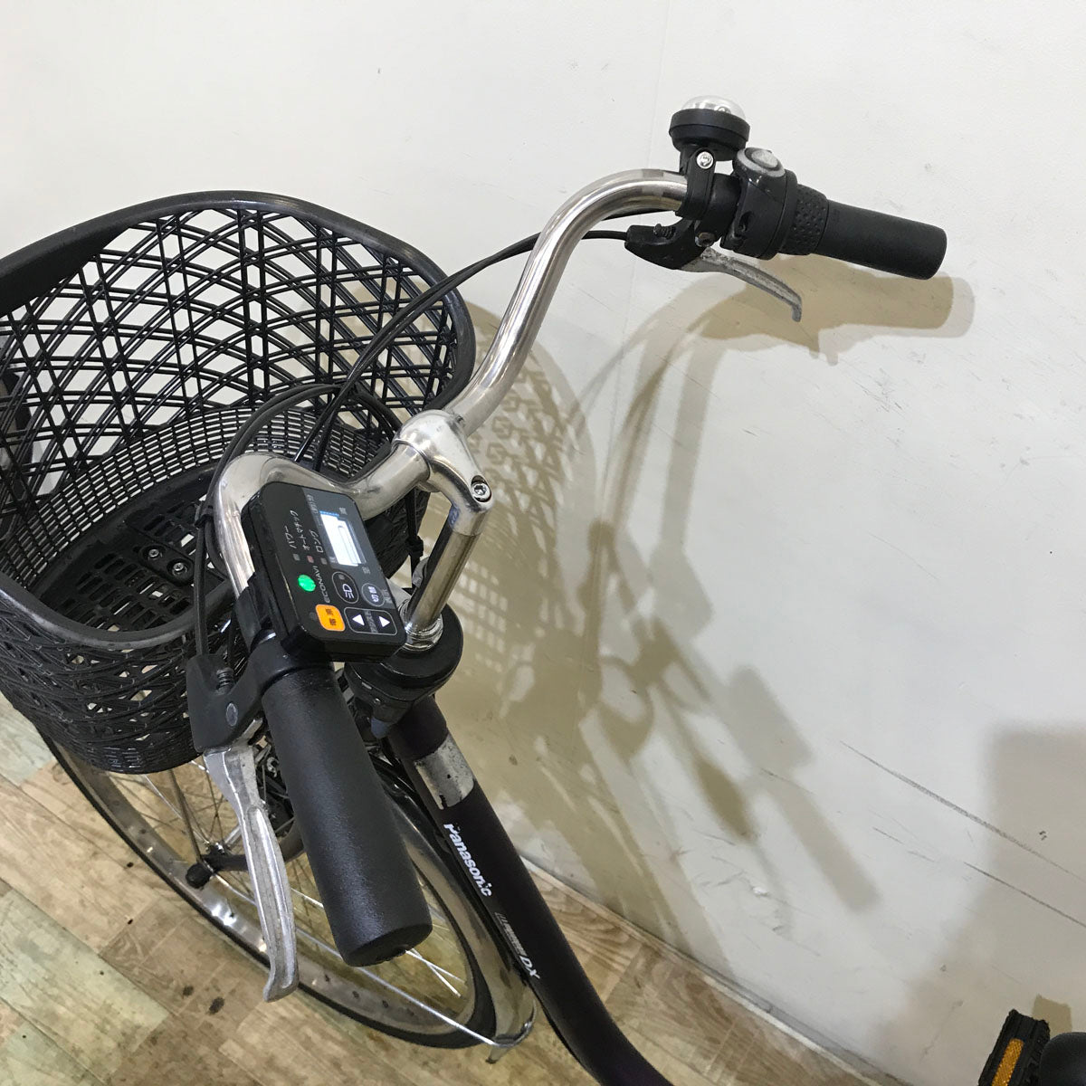 中古電動自転車 パナソニック ビビ DX パープル 26インチ KC061