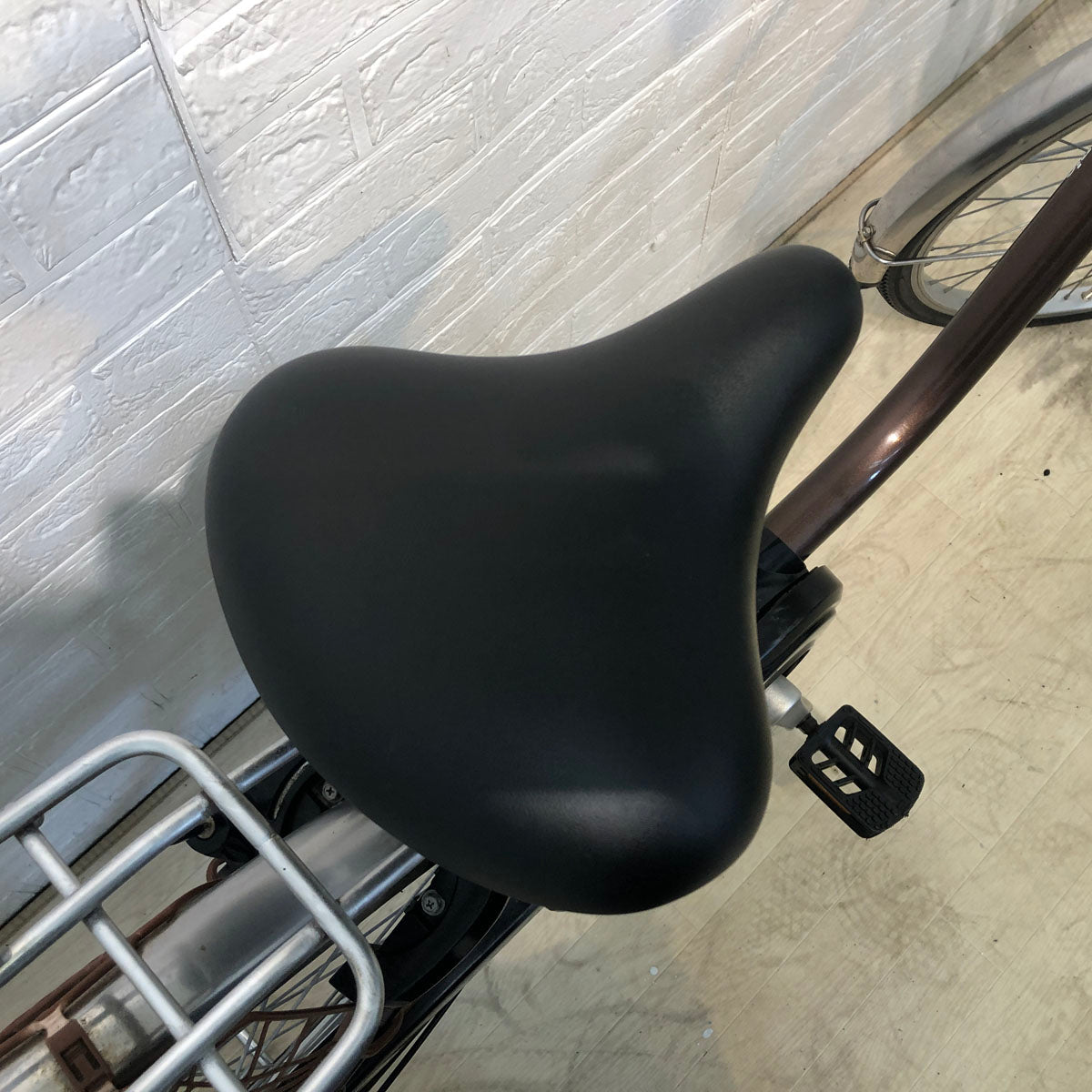 中古電動自転車 パナソニック ビビ SX ブラウン 26インチ YD100 