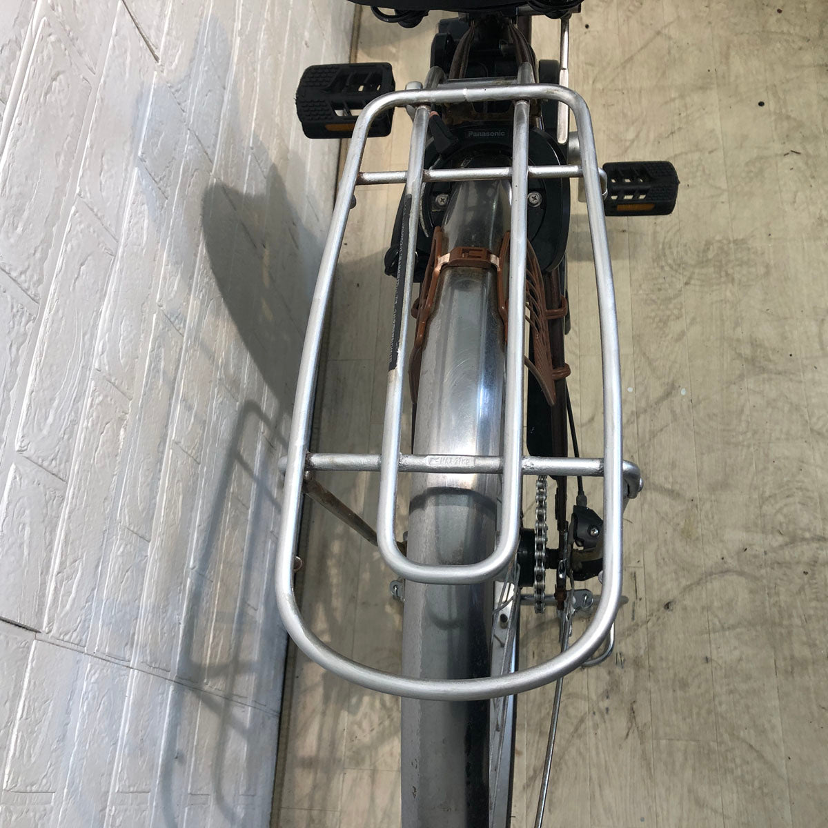 中古電動自転車 パナソニック ビビ SX ブラウン 26インチ YD100 