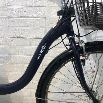 ヤマハ PAS With パス ウィズ ネイビー 24インチ YD101 【中古車】