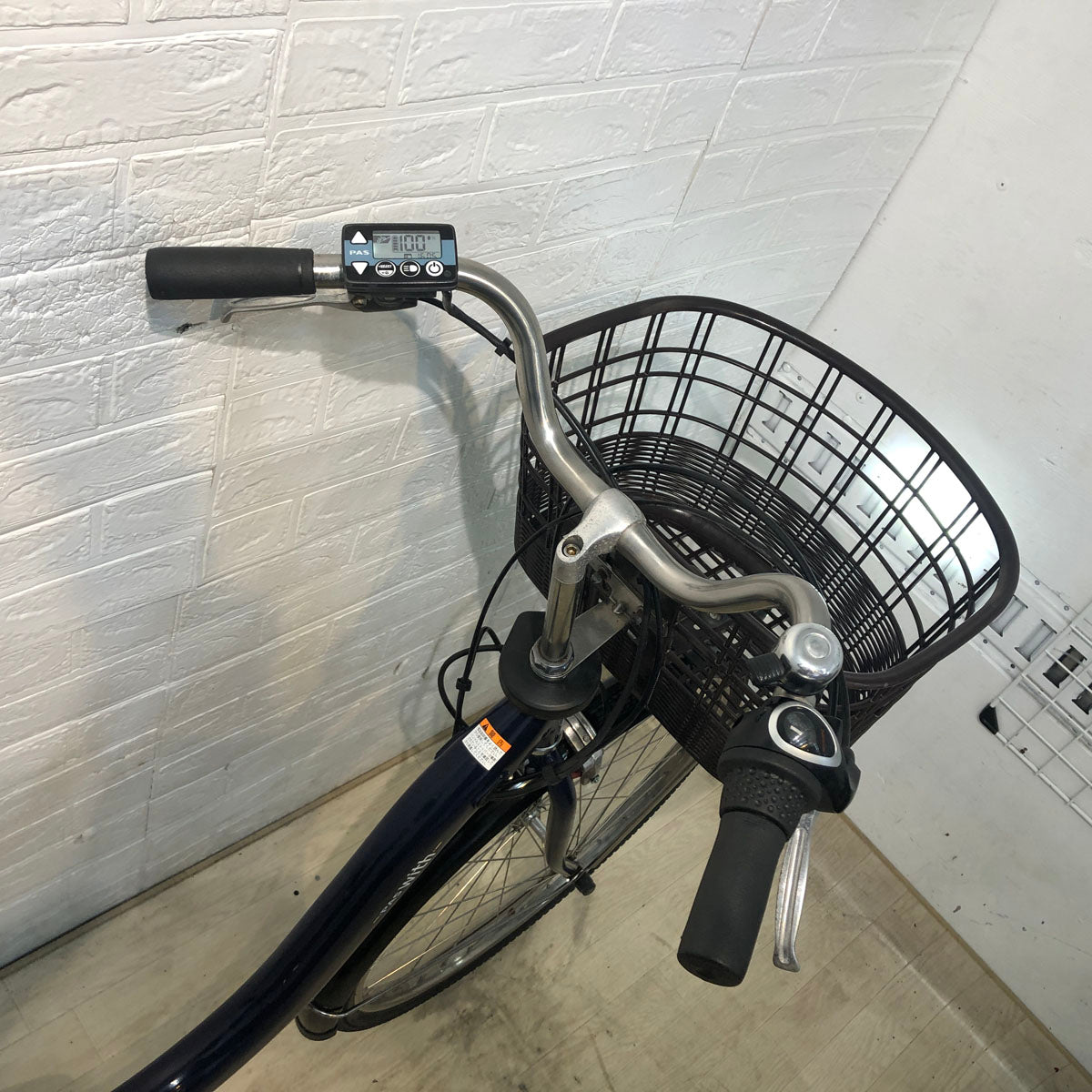 中古電動自転車 ヤマハ PAS With パス ウィズ ネイビー 24インチ YD101