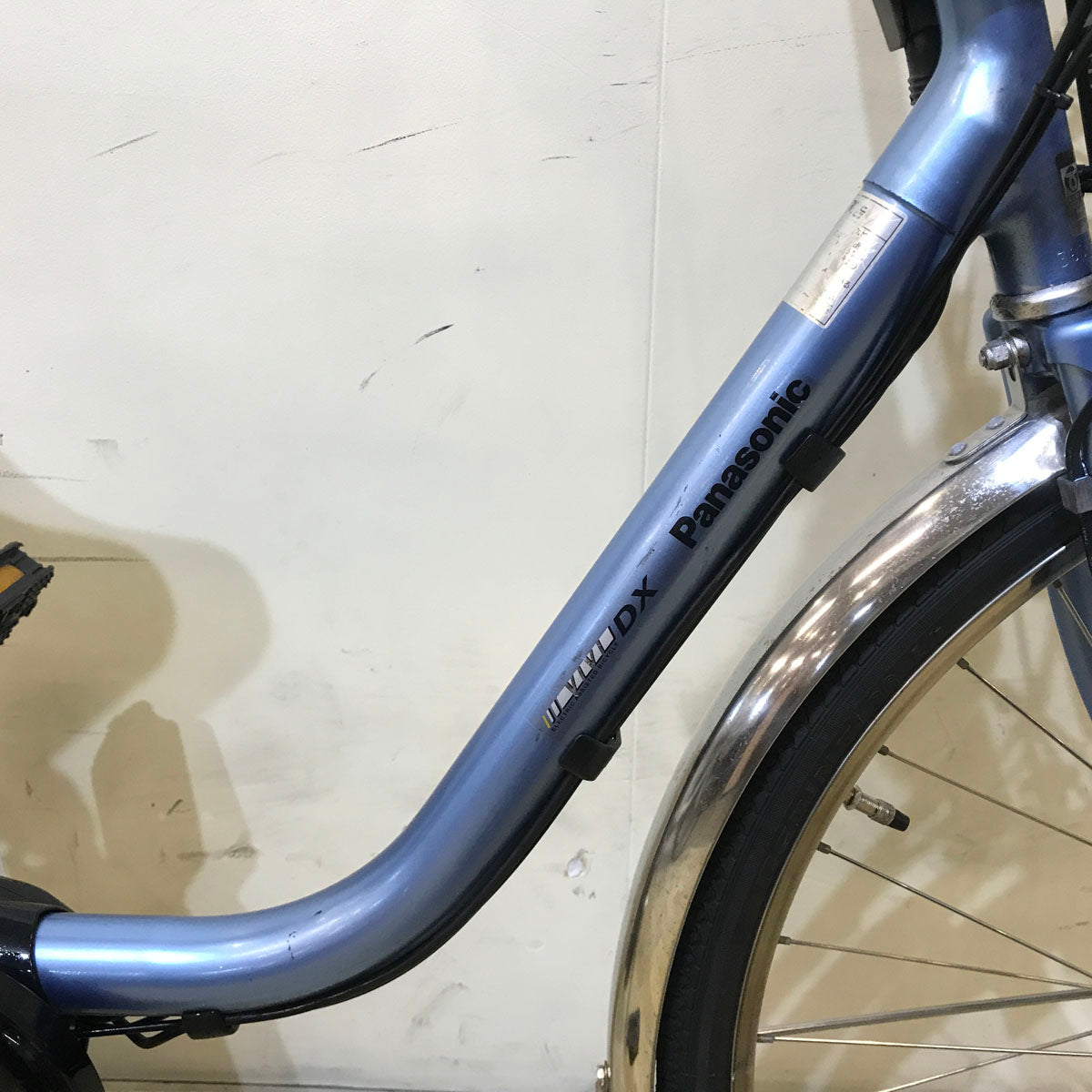 中古電動自転車 パナソニック ビビ DX ブルー 26インチ KC063