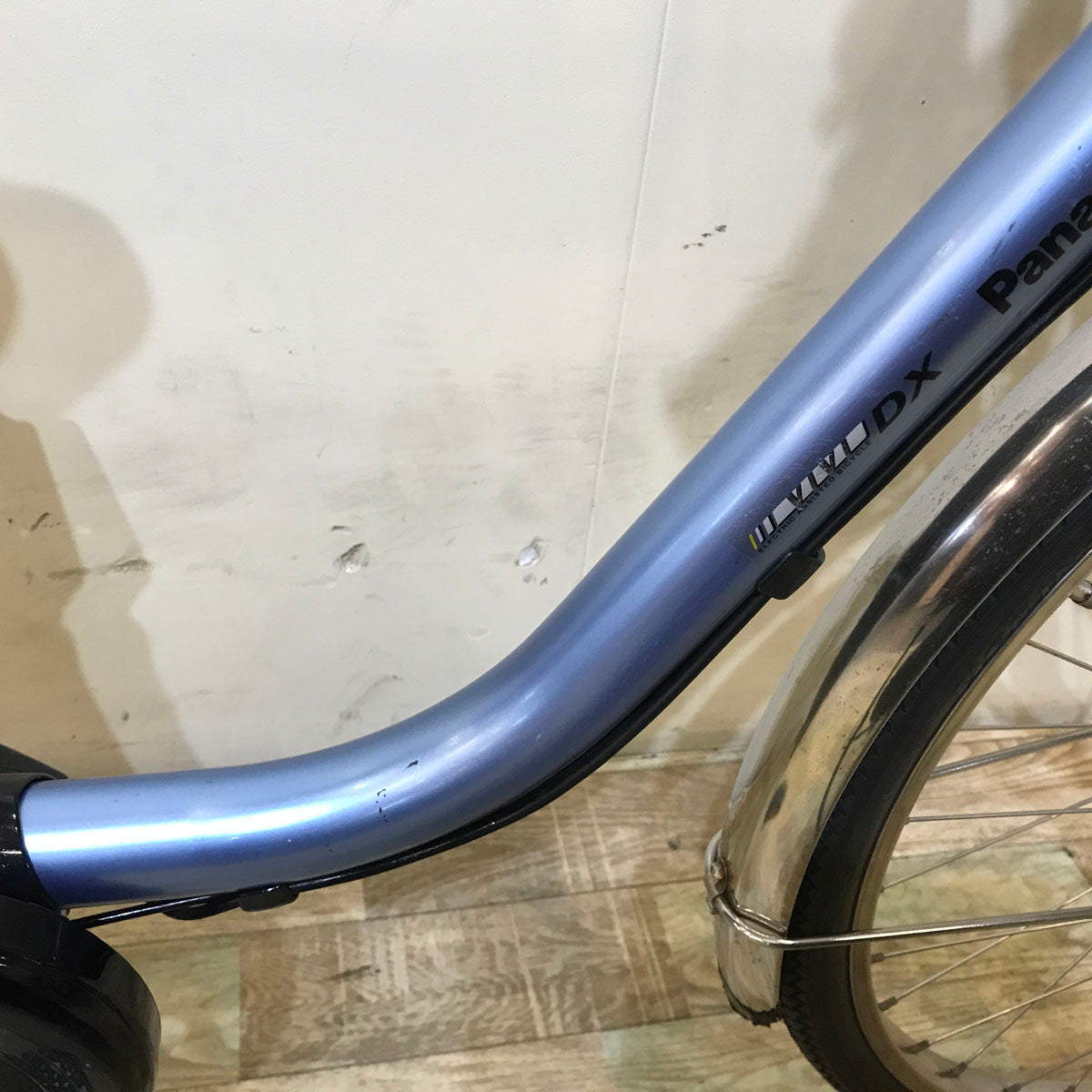 中古電動自転車 パナソニック ビビ DX ブルー 26インチ KC063