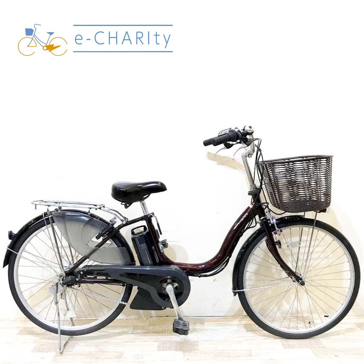 ヤマハ PAS ナチュラ ブラウン 24インチ KH048 【中古車】