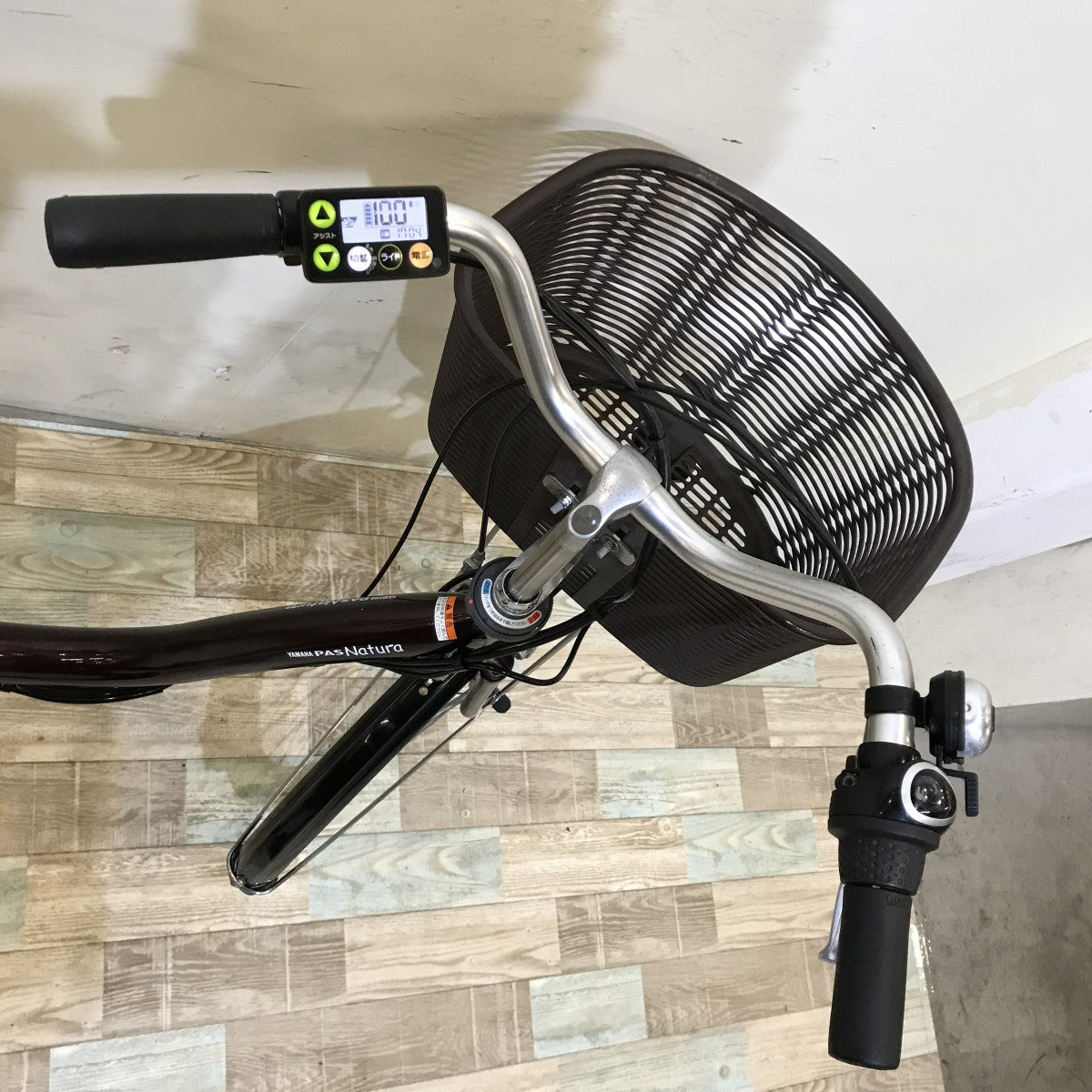中古電動自転車 ヤマハ PAS ナチュラ ブラウン 24インチ KH048