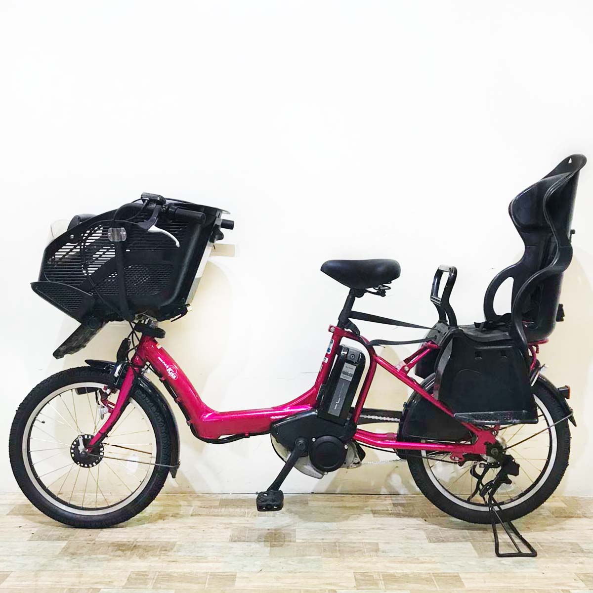 ヤマハ PAS Kiss mini パス キッス ミニ ピンク 20インチ KT064【中古車】