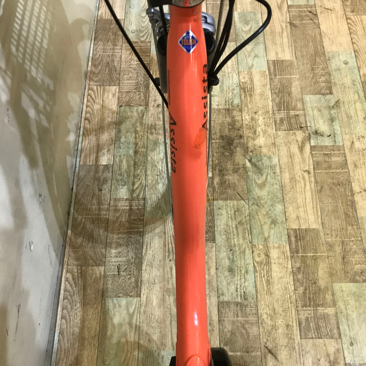 中古電動自転車 ブリヂストン アシスタ ベーシック オレンジ 26インチ KC064