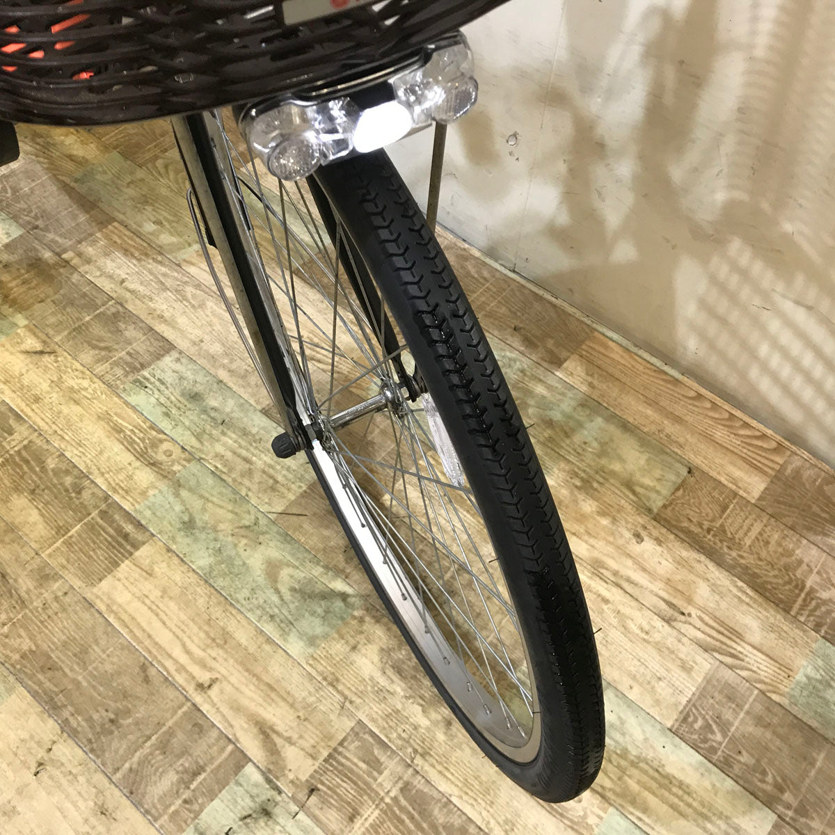 中古電動自転車 ブリヂストン アシスタ ベーシック オレンジ 26インチ KC064