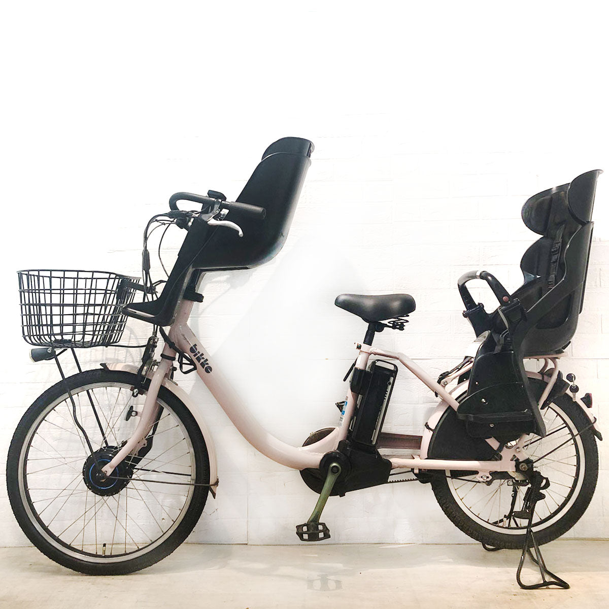 ブリヂストン bikke MOB dd ビッケ モブ dd ピンク 前24×後20インチ YW040 【中古車】
