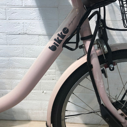 ブリヂストン bikke MOB dd ビッケ モブ dd ピンク 前24×後20インチ YW040 【中古車】