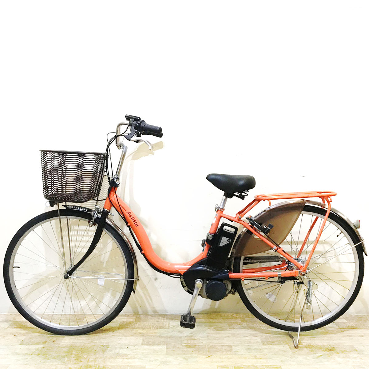 ブリヂストン アシスタ ベーシック オレンジ 26インチ KC064 【中古車】