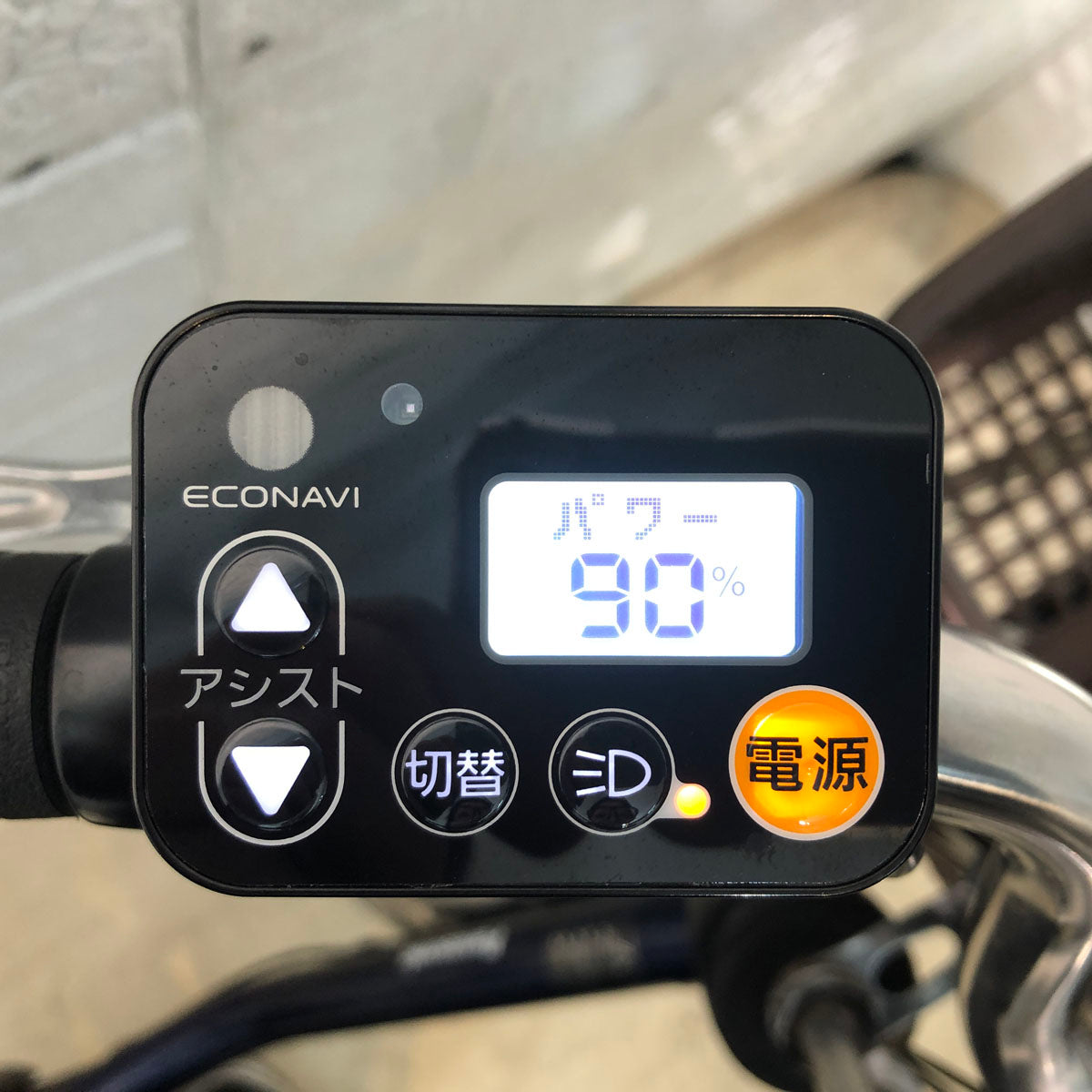 中古電動自転車 パナソニック ビビ DX ブルー 26インチ YD103