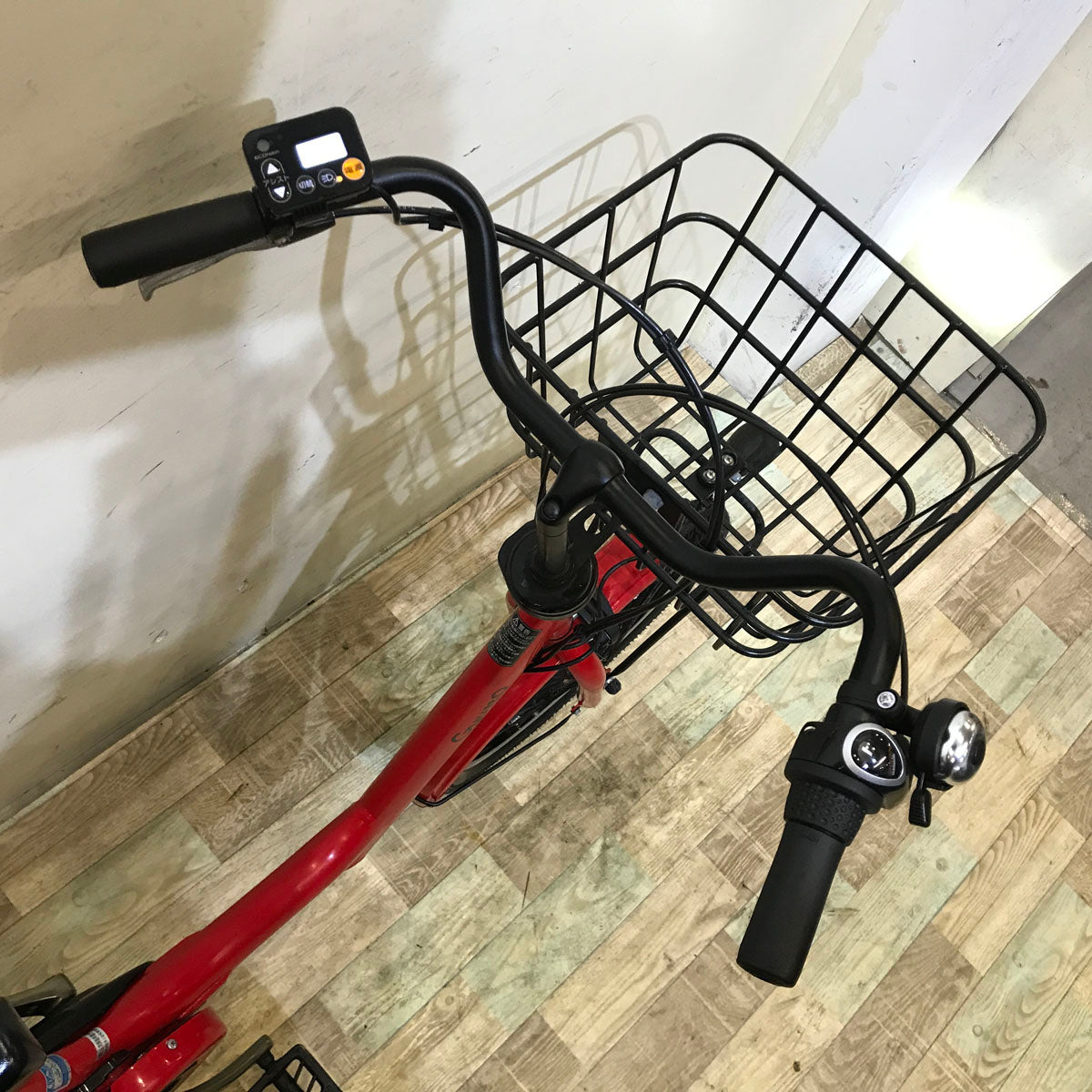 中古電動自転車 パナソニック ギュット アニーズ DX レッド 20インチ KC065