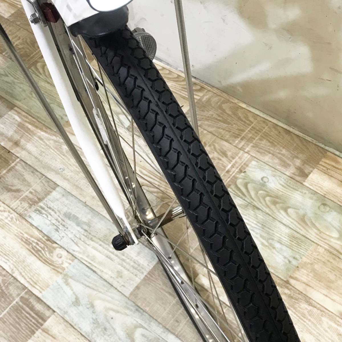 ブリヂストン アシスタポルク ホワイト 26インチ KH050 【中古車】