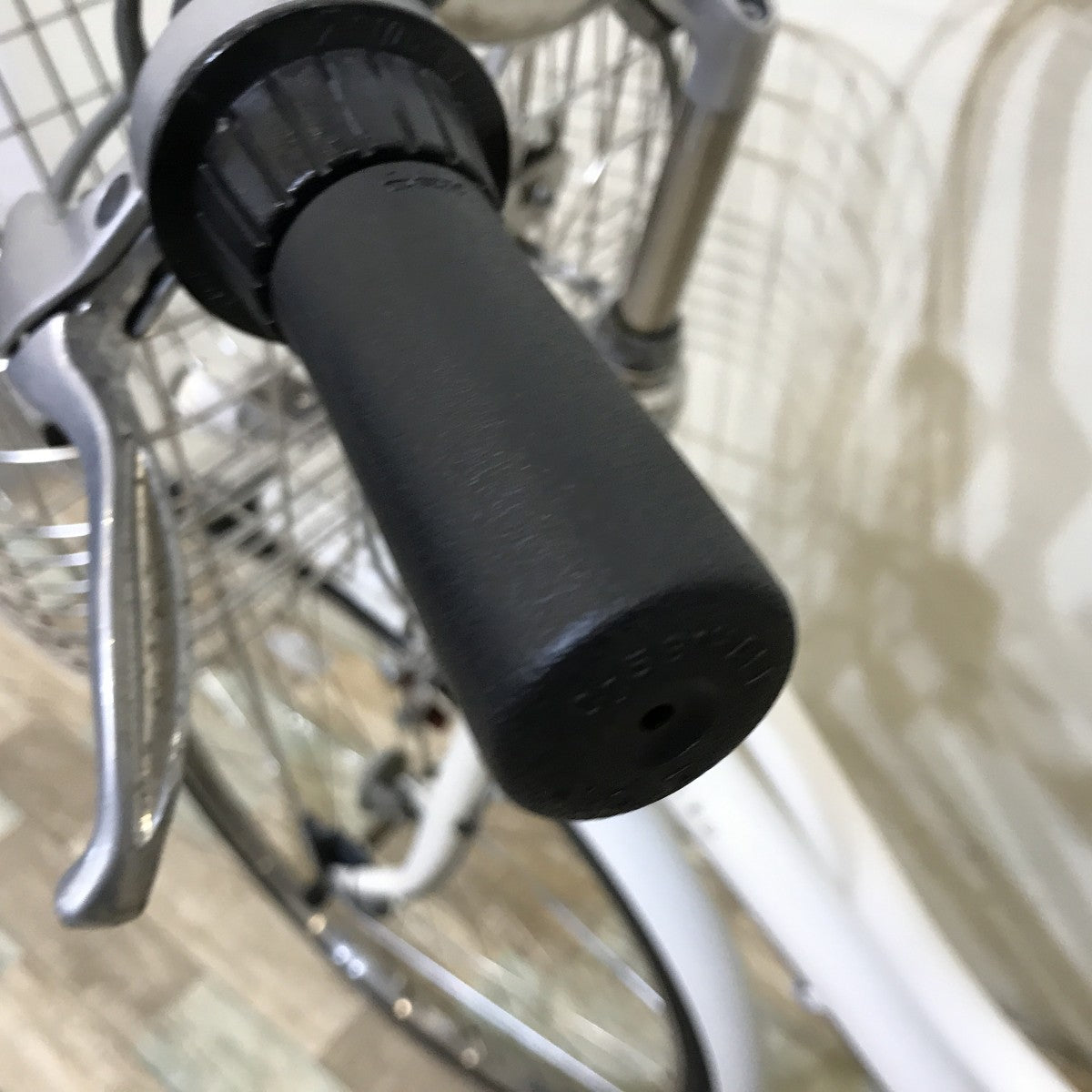 中古電動自転車 ブリヂストン アシスタポルク ホワイト 26インチ KH050