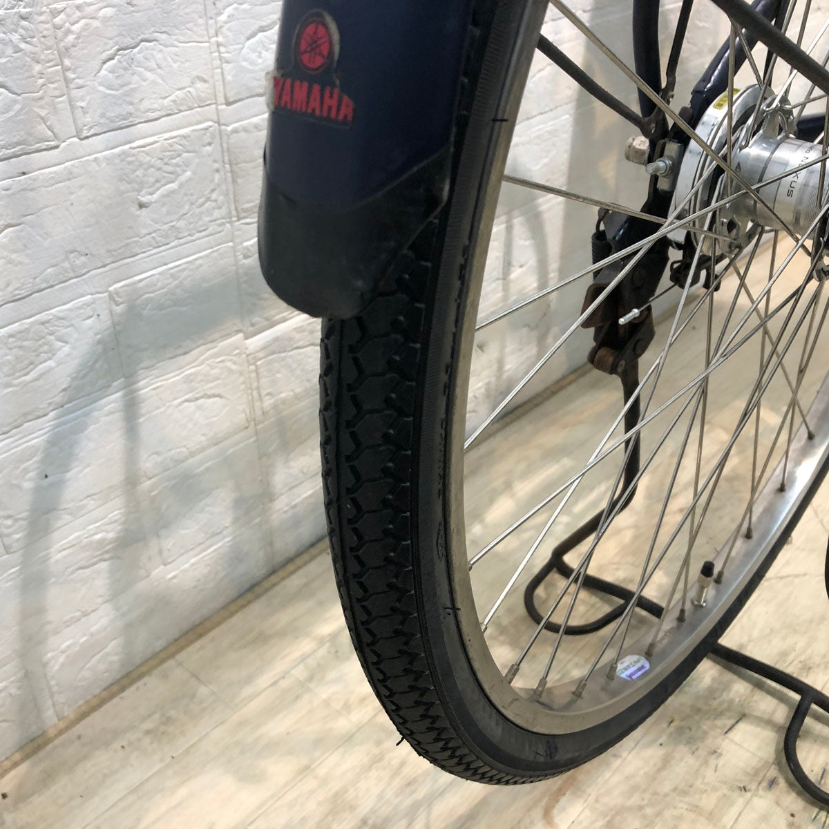 中古電動自転車 ヤマハ PAS Ami パス アミ ネイビー 26インチ YD104