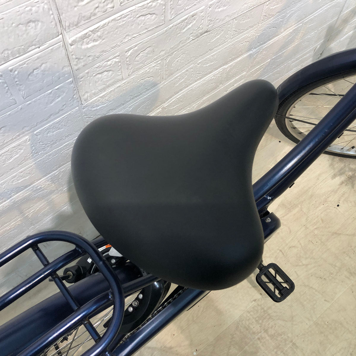 中古電動自転車 ヤマハ PAS Ami パス アミ ネイビー 26インチ YD104