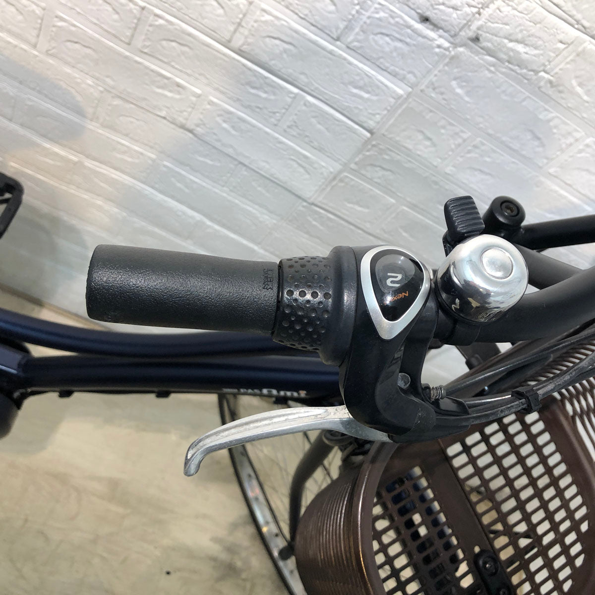 中古電動自転車 ヤマハ PAS Ami パス アミ ネイビー 26インチ YD104