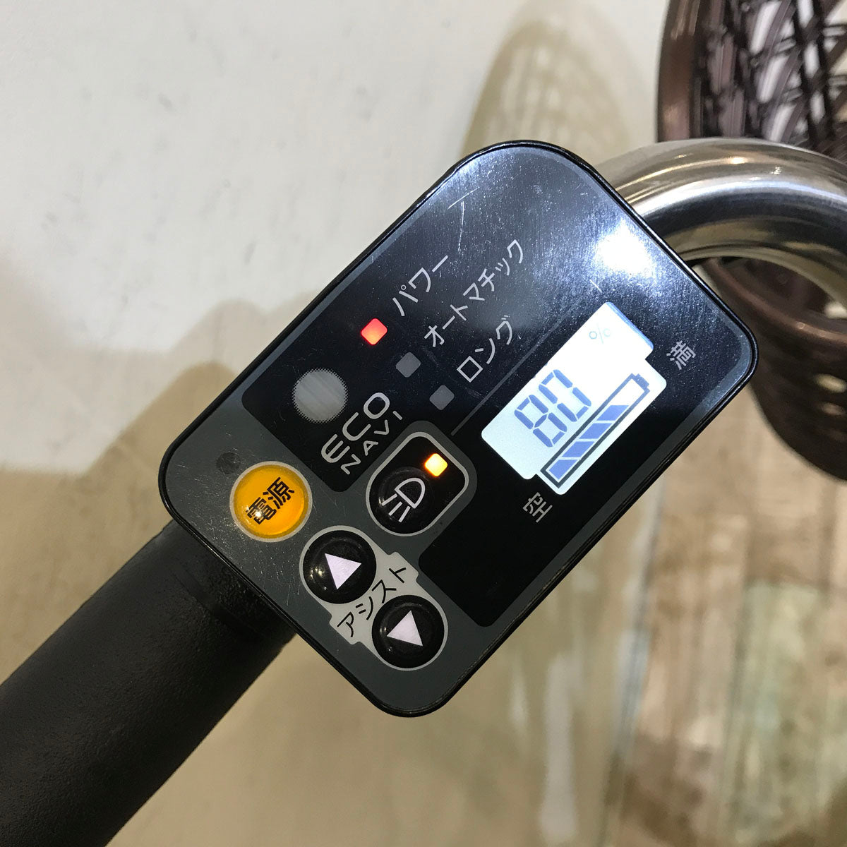 中古電動自転車 パナソニック ビビ DX ブラウン 26インチ KC066