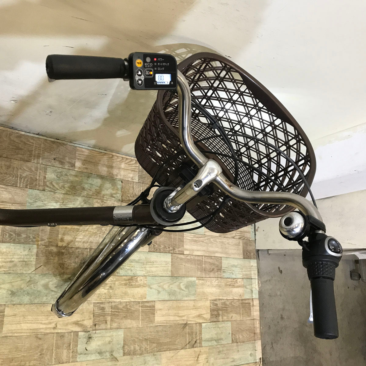 中古電動自転車 パナソニック ビビ DX ブラウン 26インチ KC066