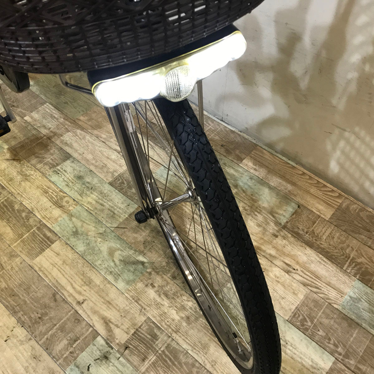 中古電動自転車 パナソニック ビビ DX ブラウン 26インチ KC066