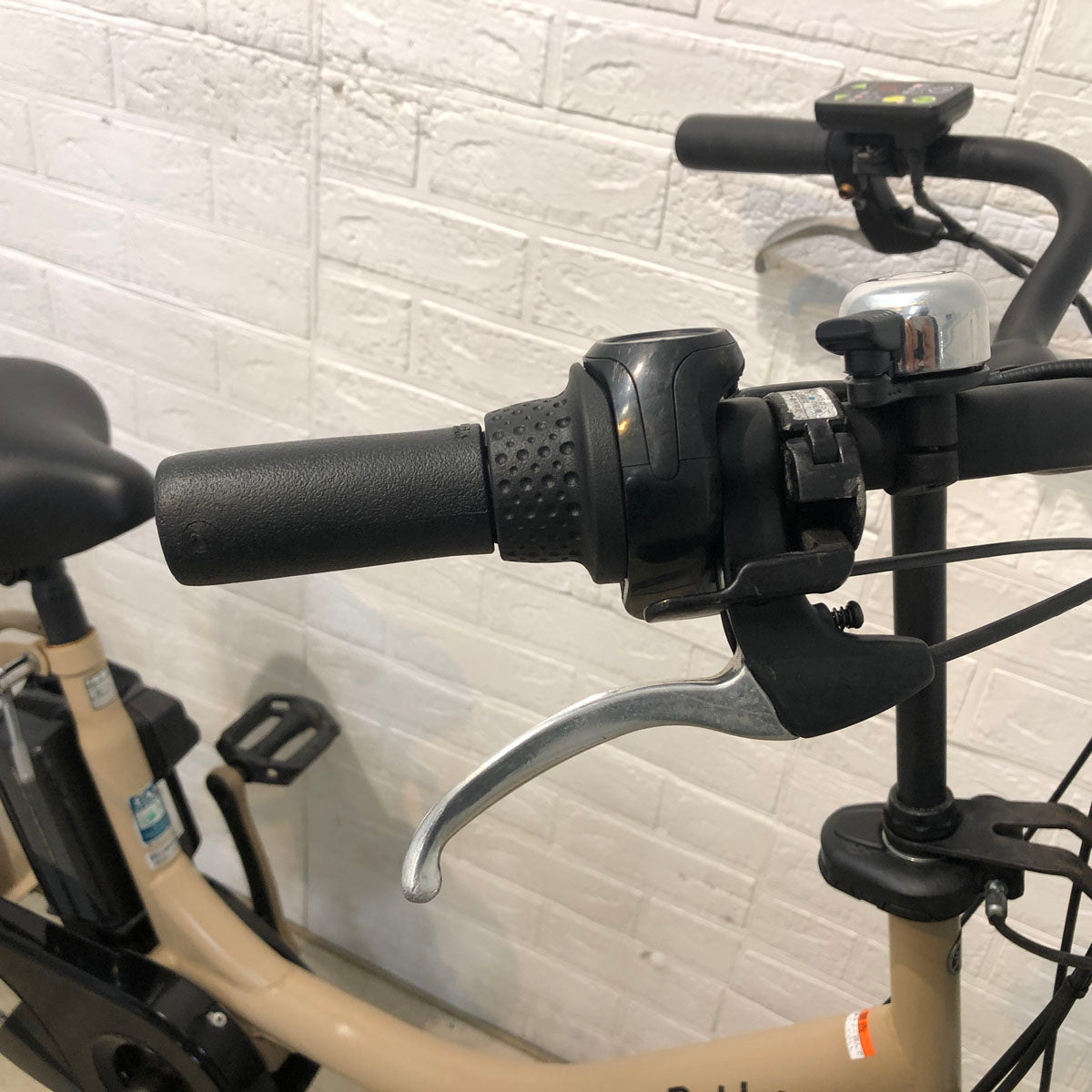 中古電動自転車 ヤマハ PAS Babby パス バビー ベージュ 20インチ YD105