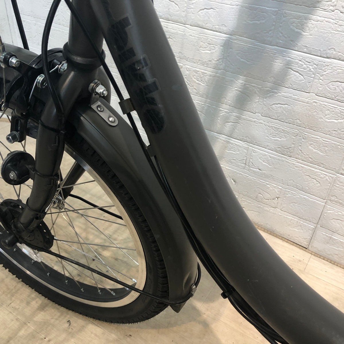 ブリヂストン bikke e ビッケ イー グレー 20インチ YW041 【中古車】