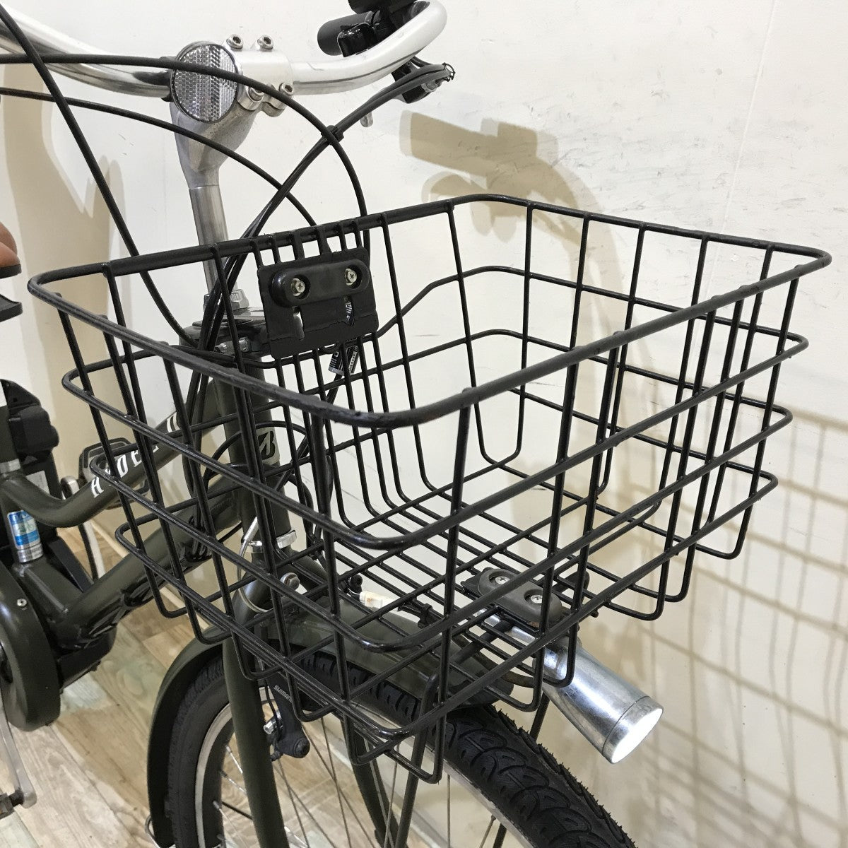 中古電動自転車 ブリヂストン ハイディ2 カーキ 26インチ KH051