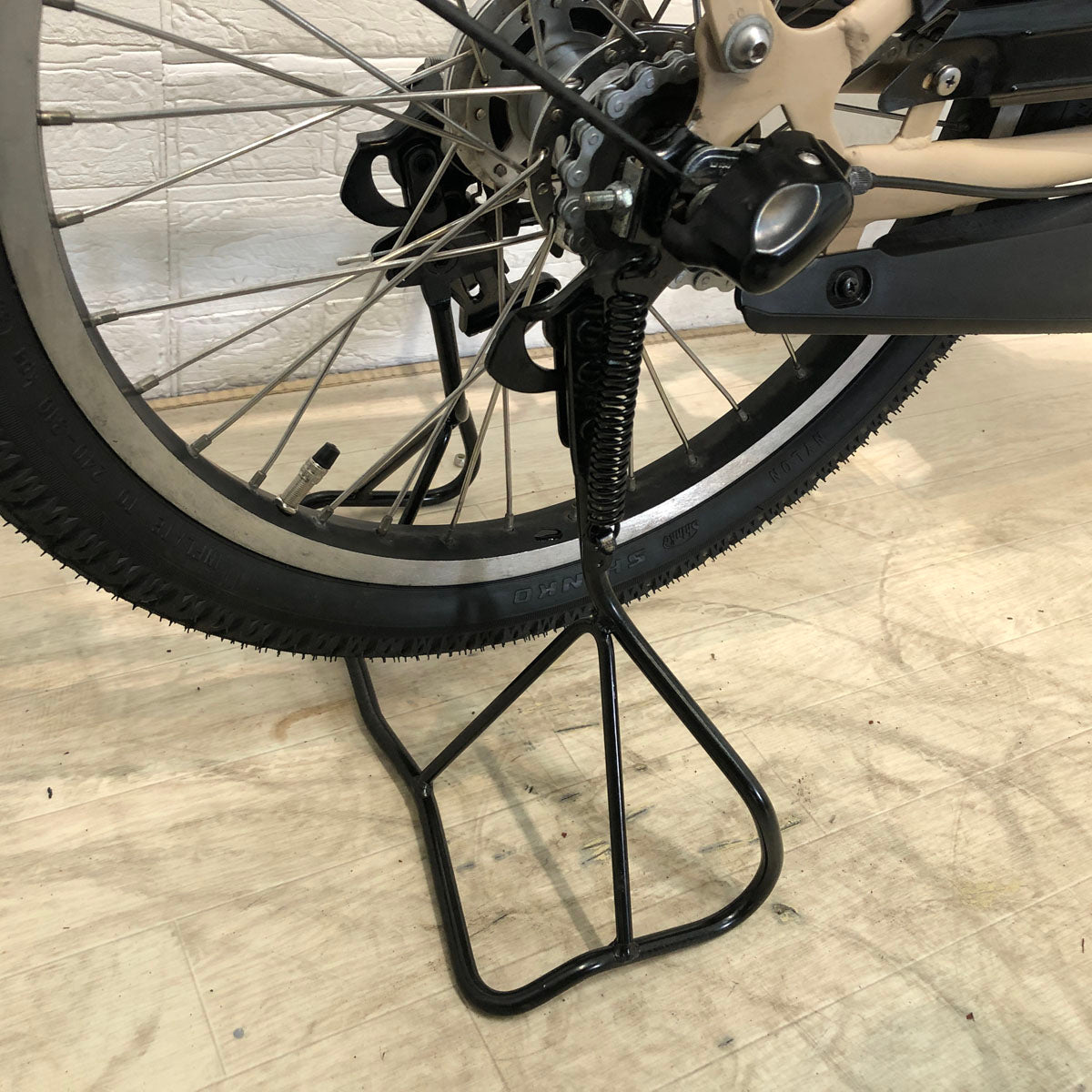 中古電動自転車 ヤマハ PAS Babby パス バビー ベージュ 20インチ YD105