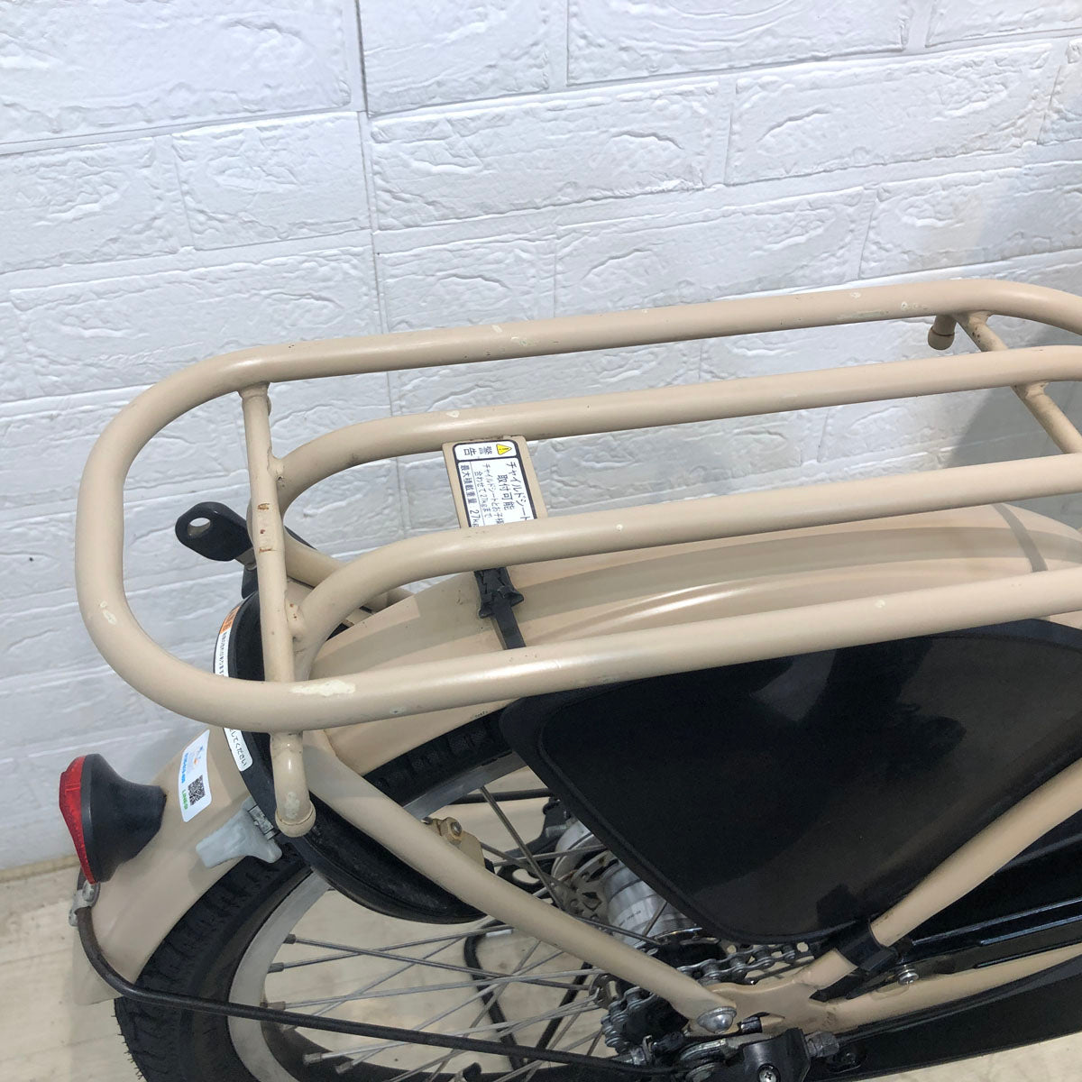 中古電動自転車 ヤマハ PAS Babby パス バビー ベージュ 20インチ YD105