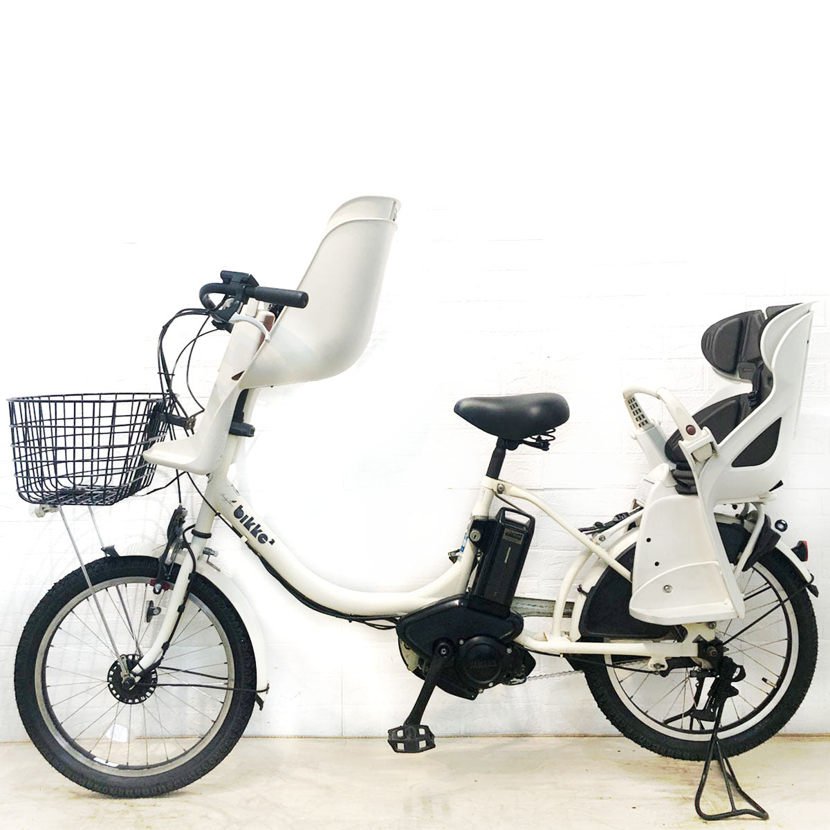 中古電動自転車 ブリヂストン bikke 2 e ビッケ ツー イー ホワイト 20