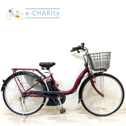 ヤマハ PAS チア レッド 26インチ KH052 【中古車】