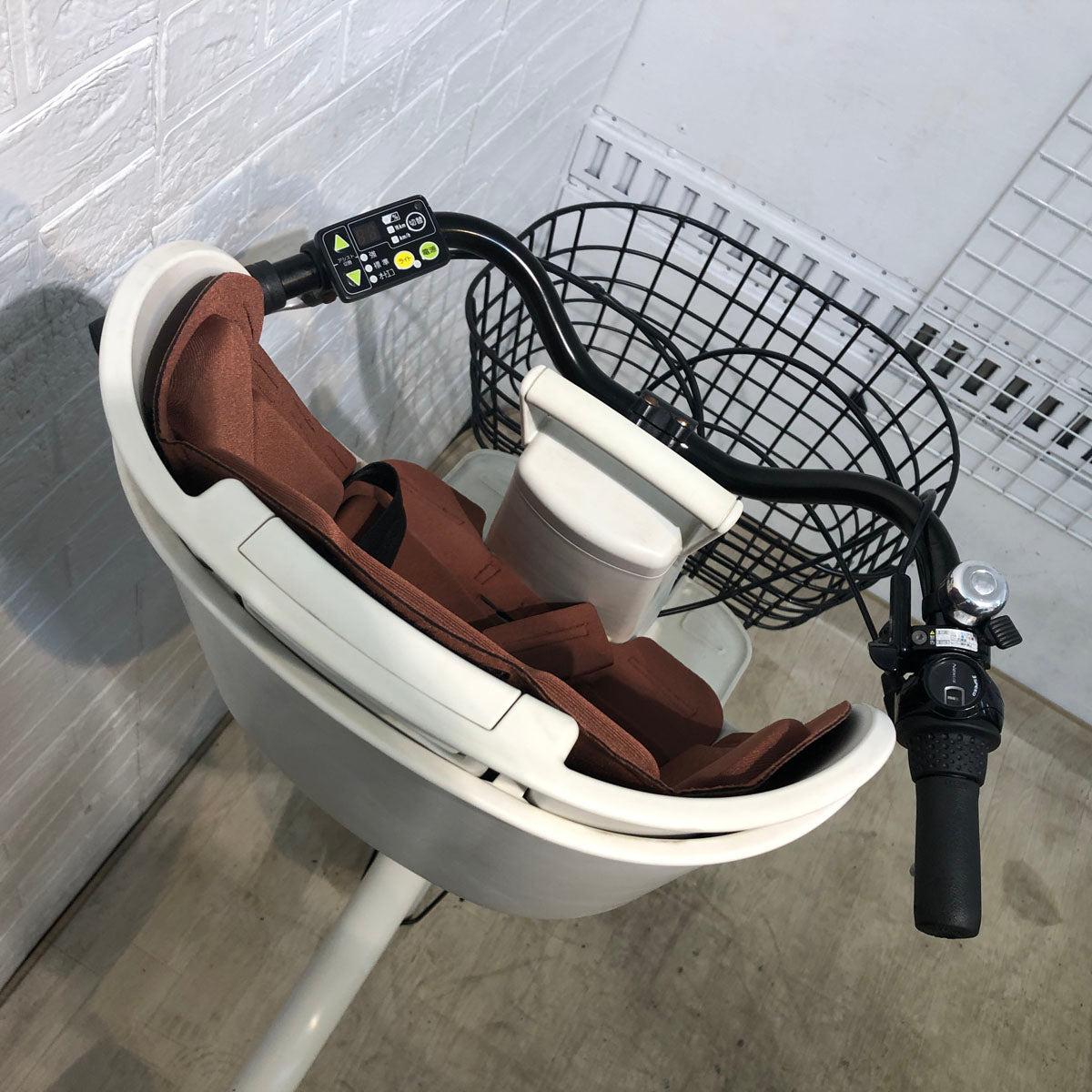 中古電動自転車 ブリヂストン bikke 2 e ビッケ ツー イー ホワイト 20インチ YD106