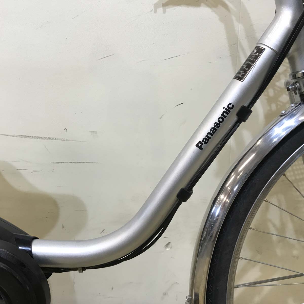 中古電動自転車  パナソニック ビビ SX シルバー 26インチ KC068