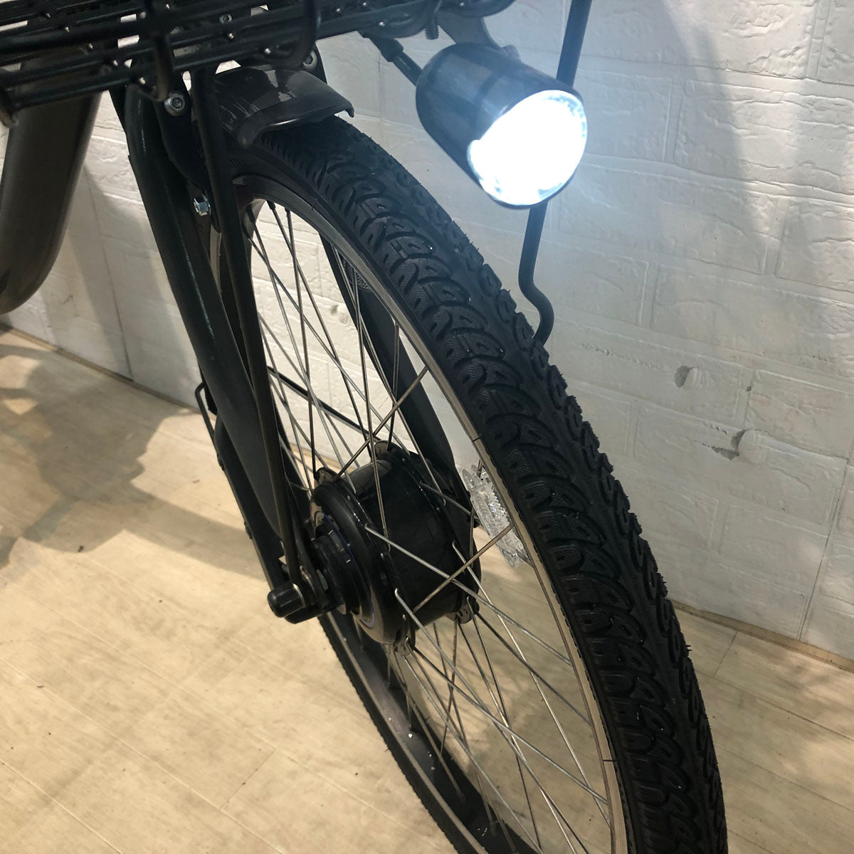 ブリヂストン bikke MOB dd ビッケ モブ dd グレー 前24×後20インチ YW042 【中古車】
